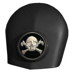 BLK HC CROSSBONES